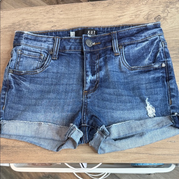 Kut from the Kloth Pants - Kut from the Kloth Women's Blue Denim Shorts
